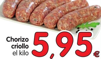 Alimerka Chorizo criollo oferta
