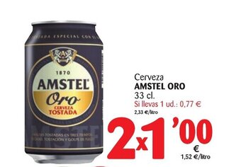 Alimerka Amstel Oro Cerveza 33cl oferta