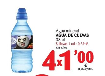 Alimerka Agua de Cuevas Agua mineral 33cl oferta