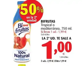 Alimerka Bifrutas Tropical o mediterráneo 750ml oferta