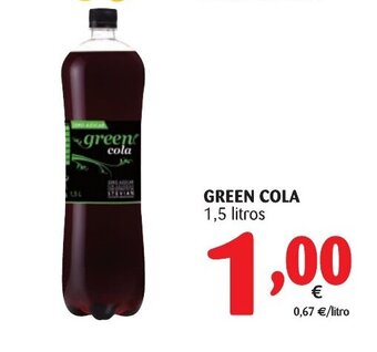 Alimerka Green Cola 1,5 litros oferta
