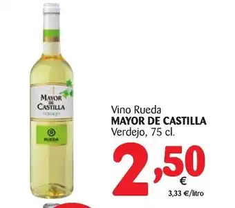 Alimerka Mayor de Castilla Vino Rueda Verdejo 75cl oferta