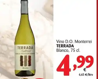 Alimerka Terrada Vino D.O. Monterrei Blanco 75cl oferta