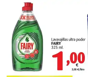 Alimerka Fairy Lavavajillas ultra poder 325ml oferta