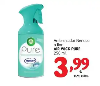 Alimerka Air Wick Pure Ambientador Nenuco 250ml oferta