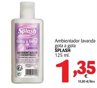 Alimerka Splash Ambientador lavanda gota o gota 125ml oferta