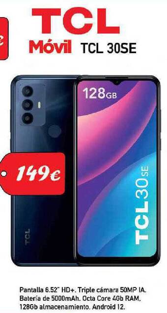 Microsshop Tcl Móvil Tcl 30se oferta