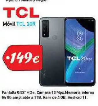 Microsshop Móvil Tcl 20r oferta