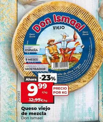 La Plaza de DIA Queso Viejo De Mezcla Don Ismael oferta
