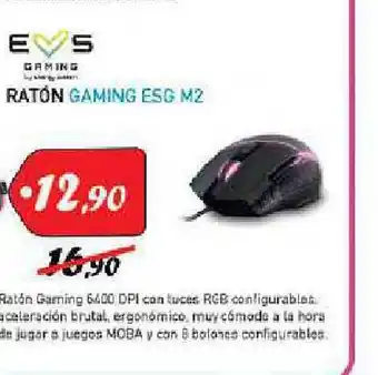 Microsshop Ratón Gaming Esg M2 oferta