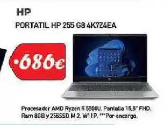 Microsshop Portatil Hp 255 Gb 4k7z4ea oferta