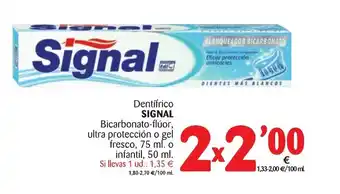 Alimerka Signal Dentifrico Bicarbonato-flúor oferta