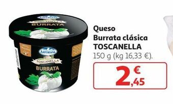 Alcampo Queso central lechera asturiana oferta
