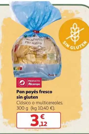 Alcampo Pan de payés alcampo oferta