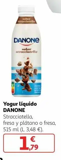 Alcampo Yogur líquido danone oferta