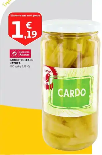 Alcampo Cardo troceado alcampo oferta