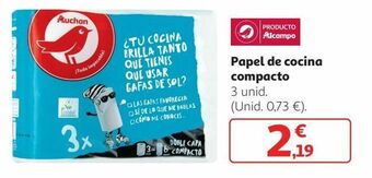 Alcampo Papel de cocina alcampo oferta