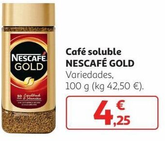 Alcampo Café soluble nescafé oferta