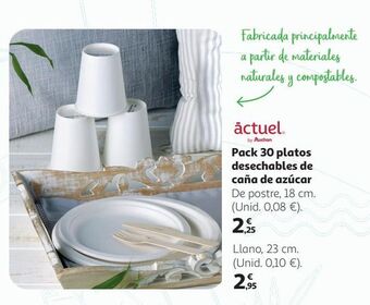 Alcampo Platos oferta