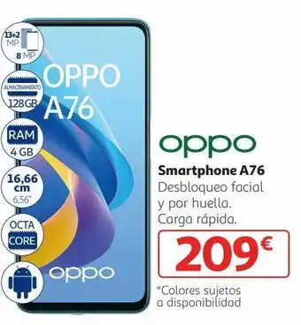Alcampo Smartphones oppo oferta