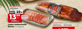 Maxi Dia Lomo embuchado la hoguera oferta