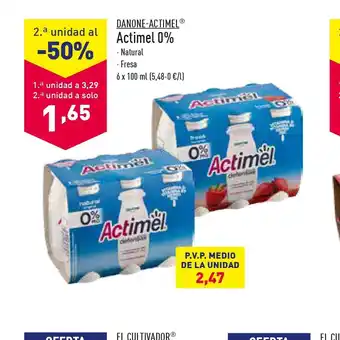 ALDI Actimel oferta