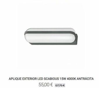 Lúzete Apliques antracita oferta