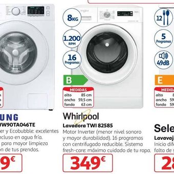 Alcampo Lavadora oferta
