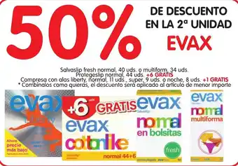Alimerka Evax 50% de descuento oferta