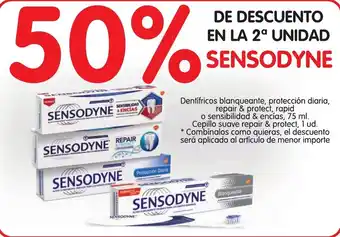 Alimerka Sensodyne Dentifricos 50% de descuento oferta