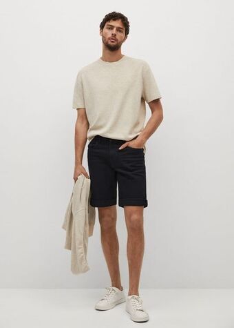 MANGO Bermudas rock oferta