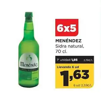 Alimerka Menéndez Sidra Natural oferta