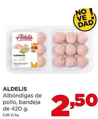 Alimerka Aldelis Albóndigas De Pollo oferta
