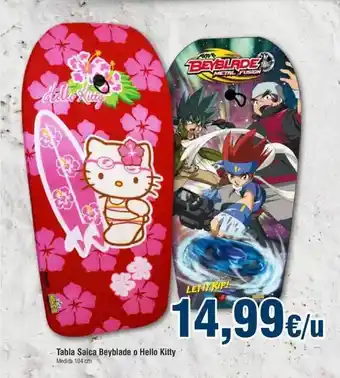 FROIZ Tabla Saica Beyblade O Hello Kitty oferta