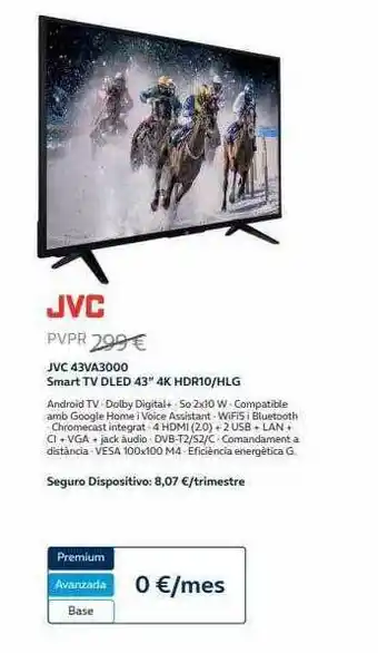 Movistar Jvc 43ava3000 Smart Tv Dled 43 oferta