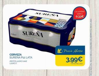 Supermercados La Despensa Cerveza Sureña oferta