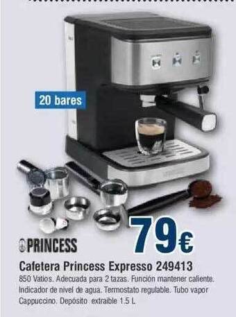 FROIZ Cafetera Princess Expresso 249413 oferta