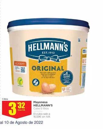 Makro Mayonesa Hellmann's oferta