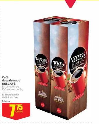 Makro Café Descafeinado Nescafé oferta