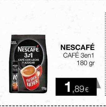 Plusfresc Nescafé Café 3 En 1 oferta