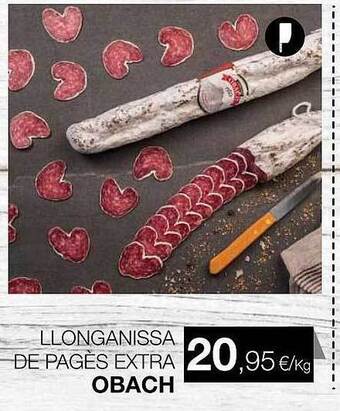 Plusfresc Llonganissa De Pagès Extra Obach oferta