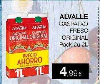 Plusfresc Alvalle Gaspatxo Fresc Original oferta