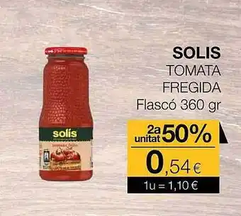 Plusfresc 2a Unitat 50% Solis Tomate Fregide oferta