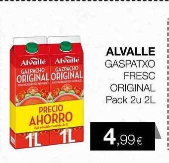 Plusfresc Alvalle Gaspatxo Fresc Original oferta
