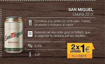 Plusfresc San Miguel oferta