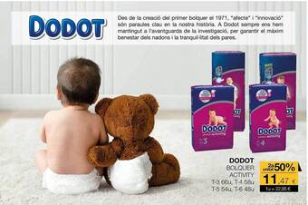 Plusfresc 2a Unitat 50% Dodot Bolquer Activity oferta