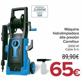 Carrefour Máquina hidrolimpiadora alta presión carrefour oferta