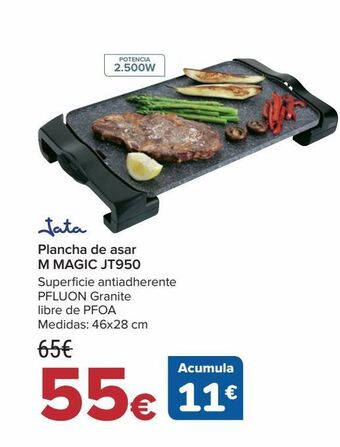 Carrefour Jata plancha de asar m magic jt950 oferta