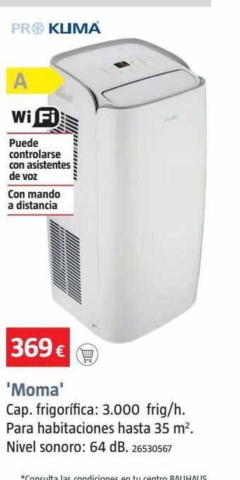 Bauhaus Aire acondicionado portátil oferta