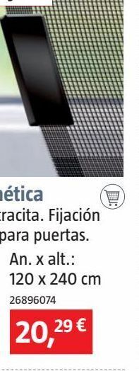 Bauhaus Cortina mosquitera oferta